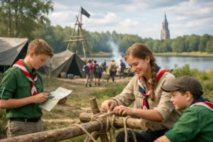 Amersfoortse scouts deelnemen aan landelijke scoutingwedstrijd na lange tijd