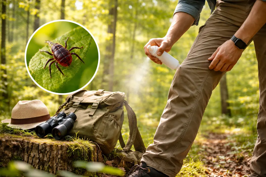 Bescherm jezelf tegen teken bij lente-uitstapjes in het bos