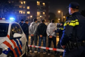 Vijf jongeren opgepakt na geweldsincidenten in Leusden