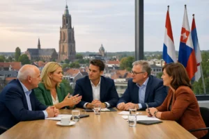 Vijf partijen voortgezet in coalitieonderhandelingen in Amersfoort