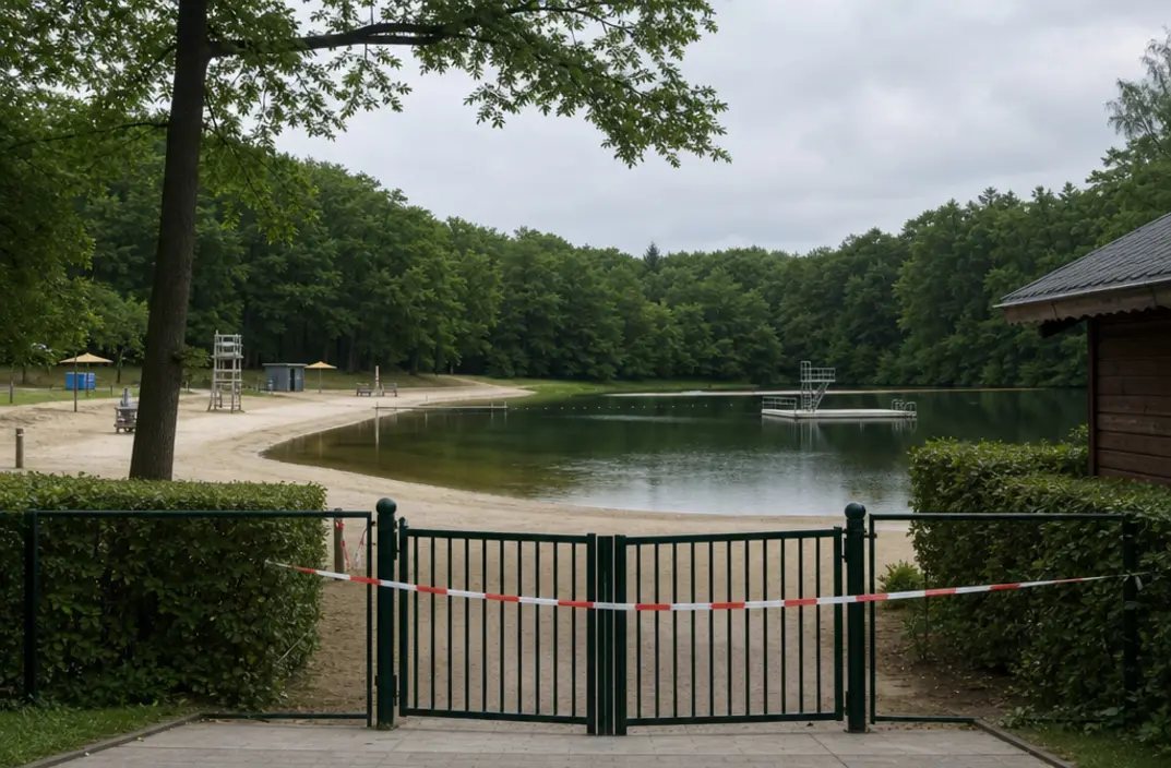 Bosbad tijdelijk niet toegankelijk vanwege storing